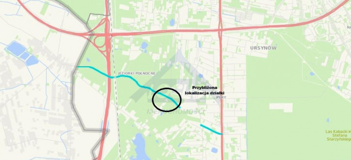 Działka Sprzedaż Warszawa Ursynów Jeziorki 4
